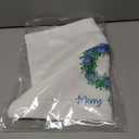 Chinoiserie Christmas Kitchen Towels,Set of 2 Blue Bow Coquette Christmas Tree Dish Towels for Kitchen Bathroom, Blue Christmas Hand Towels for Bathroom Kitchen, Grandmillennial Decor,16x24 Inches