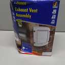 Dundas Jafine BHLH4WZW EzAccess Exhaust Hood, 4 Inch, Plastic, White