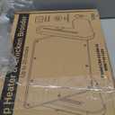 Ficuswin Chicken Coop Heater for Winter, Chicks Brooder Heater Plate with 3 Adjustable Temp Settings, Safe Flat Panel Warmer for Poultry Duck Cage Pet, Energy Efficient Radiant Heat Pad(ETL Compliant)