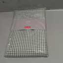 maxmill Checkered Rectangle Dining Room Tablecloth Water Resistance Wrinkle Free Spillproof Heavy Weight Gingham Plaid Table Cloth for Banquet Parties Holiday Dinner, 60 x 84 Inch Sage White