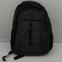 Black Backpack for Men and Women,School Backpack Bookbag for Teen Boys and Girls Laptop Backpack with USB for Collge Work Business (15.6 inch)