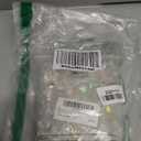 Syhood 570 Pcs 5 Sizes Bright Clear Fake Crushed Ice Rocks Iridescent Acrylic Crystal Gems Plastic Diamonds for Vase Fillers Winter Wedding Fish Tank Display Aquarium Table Scatter Holiday Decoration