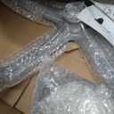 Antlu Saddle Stool Rolling Chair with Back Support,Esthetician Tattoo Dental Stool Chair,Lash Chairs for Eyelash Tech Massage Salon(Black,with Backrest)