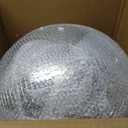 16inch Large Disco Ball Mirror Ball for Disco Party Decorations, Replacement Mirror x 15pcs