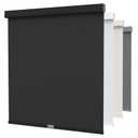 MYshade Cordless Blackout Roller Shades for Windows with Valance, Thermal Insulated UV Blocking Fabric, Cordless Window Blinds for Bedroom & Living Room, Easy Install, 23" W x 72" H, Black