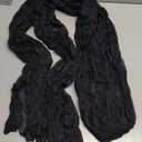 Lightweight Voile Scarf for Women, Crinkled Textured Elegant Scarf, Soft Sheer Wrap for Daily Wear, Beach and Office