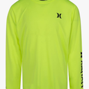 Hurley Boys Long Sleeve UPF 50+ Rash Guard Swim Shirt XL
