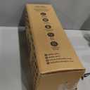 Electric Warming Tray, Rollable Silicone Warming Pad for Food with 4 Temperature Settings, auto Shut-Off, Great Food Warmer Mat for Parties, Buffets, Gatherings and Everyday Use - Gray