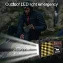 Emergency Weather Radio Solar Hand Crank AM/FM/SW/NOAA Weather Alert Portable Radio with Cellphone Charger, Headphone Jack, Flashlight, Reading Lamp and SOS Alarm for Outdoor (Yellow)