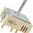 DG44-01006B PER001-12 D Range Dual Surface Element Control Switch Replacement, Compatible with Samsung Stoves and Ovens, Replaces PD00035203, AP6037530, PS11771631, EAP11771631