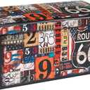 B FSOBEIIALEO Folding Storage Ottoman Bench with Faux Leather Footrest Seat, Coffee Table 30"x15"x15"