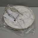 Bell Lamp Shades Set of 2, 6"Top x 13"Bottom x 10"High, Beige Shade Replacement for Table Lamps, Floor Lamps, Fabric Natural Linen Hand Crafted(Spider Fitter), Harp Holders Included, Assembly Required