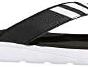 adidas Men's Comfort Flip Flop Slide, Black, Size: 10