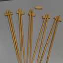 12 Inch X 5 Pairs Chopsticks,Reusable,Extra Long Simplea and Minimalistic Design,More Size Choices 7"/9.5"/12"