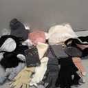 30 Pcs Winter Beanie Scarf Gloves Socks Set for Women Men, Fleece Lined Neck Warmer Touchscreen Glove Earmuff Gift (Classic Colors)