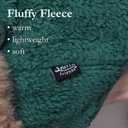 Small Dog Plush Fleece Coat, Soft Warm Cozy Winter Sweater Jacket Vest Clothes for Puppy Chihuahua Poodle Yorkie Pomeranian (Beige, 2XL)