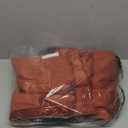 StangH Red Velvet Curtains 108 inches for Living Room, Rust Extra Long Back Tab Home Theater Drapes Room Darkening for Sliding Door/Bedroom, W52 x L108, 2 Panels