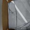 10x10 Canopy Replacement Top Double Tiered Gazebo Cover for Yard, Patio & Garden Durable Sunshade Replacement (Gray)