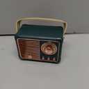 Retro Bluetooth Speaker, Portable Wireless Speaker with Crystal Clear Stereo Sound, Retro Decor for Bedroom Office Kitchen, Birthday Gifts Ideas for Women Men Teens (Green)