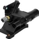 Car Thermostat for Mazda 6 2.5L 2009-2013 Inner Engine Coolant Thermostat Housing Assembly for Mazda 3 2007-2013 for Mazda CX-7 2010-2012 No.LF941517Z Plastic Black