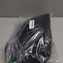 GLAMBURG 100% Cotton 2 Pack Oversized Bath Towel Set 28x55 Inches, Ultra Soft Highly Absorbant Compact Quickdry & Lightweight Large Bath Towels, Ideal for Gym Travel Camp Pool - Black