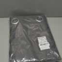 NICETOWN Thermal Insulated Grommet Blackout Curtains for Bedroom (2 Panels, W42 x L63 -Inch, Grey)