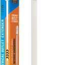 Outlet Extender Features Outlet for HardtoReach Spaces, Extending 21''27'', 2 AC Outlets, USBC Ports, USBA Ports.Suitable for Placement Behind Bedside Tables, desks, Sofas, etc.