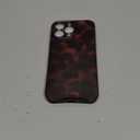 Cute Phone Case for iPhone 16 Pro Max Case Amber Leopard Full Camera Protective Slim Shockproof Aesthetic-Brown Amber