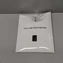 Reusable Shower Cap for Women, Large Waterproof Shower Bonnet Washable Elastic Band Bath Accessories Hair Hat for Long Hair, Braids(Black)