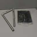 Amazon.com: Toilet Paper Holder Stand, Free Standing Toilet Paper Roll Holder with Reserve for Bathroom, Stainless Steel DECLUTTR : Tools & Home Improvement