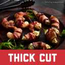 HORMEL BLACK LABEL Fully Cooked Bacon, Thick Cut Bacon, 10.5oz