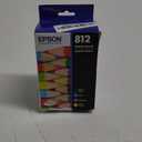 EPSON 812 DURABrite Ultra Ink Standard Capacity Black & Color Cartridge Combo Pack (T812120-BCS) Works with WorkForce Pro WF-7310, WF-7820, WF-7840, WorkForce EC-C7000