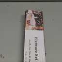 Berglander Silverware Set 20 Pieces With Moon Surface Handle And Shiny Rainbow Mouth Titanium Plating, Stainless Steel Modern Rainbow Flatware Set Utensils Set Colorful Cutlery Set Service For 4