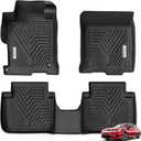 YITAMOTOR Floor Mats Compatible with Honda Accord, Floor Liners Custom fit for 2013-2017 Honda Accord Sedans, 1st & 2nd Row All Weather Protection, Black