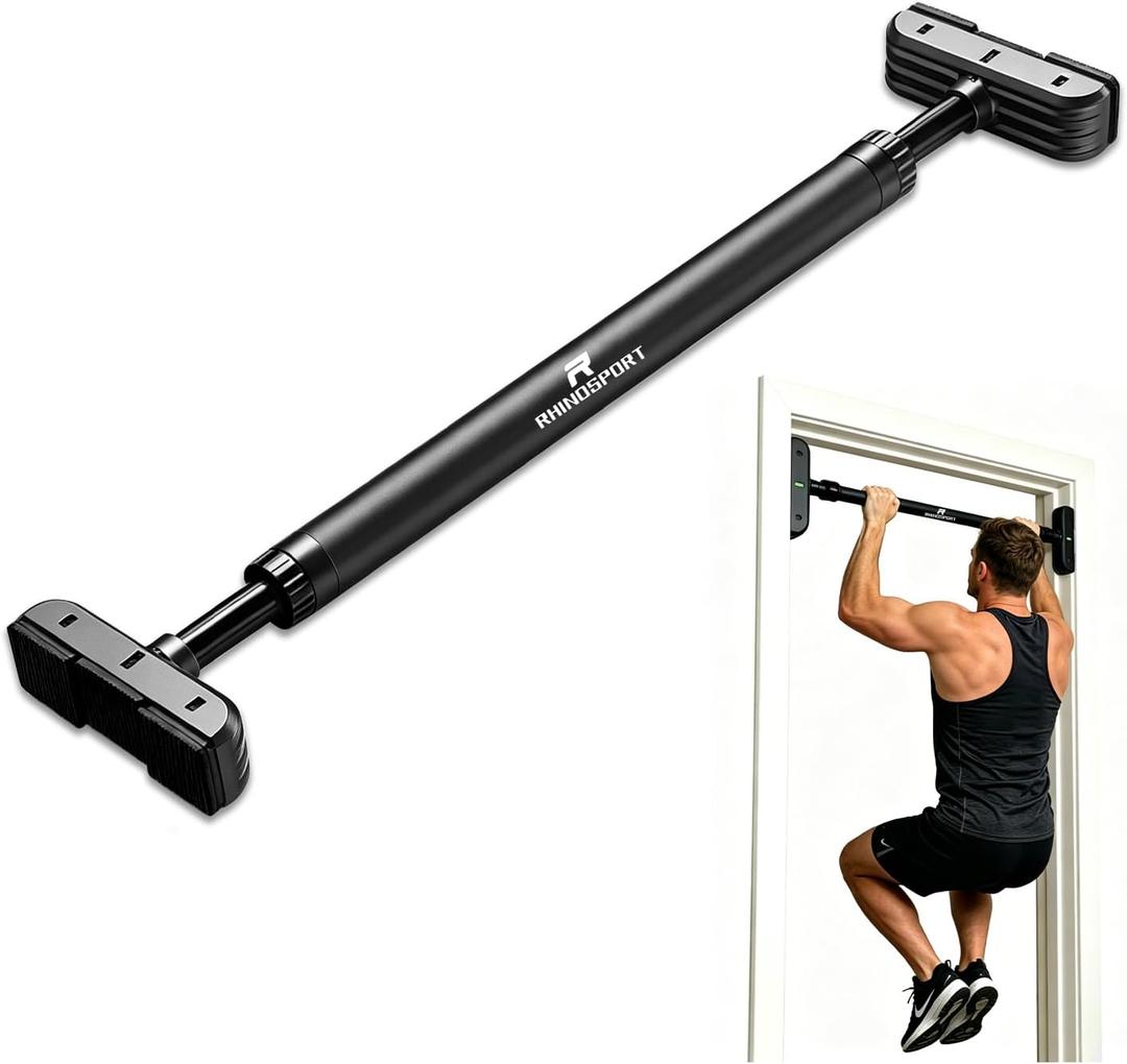 Door Pull Up Bar Doorway Chin Up Bar from 69-92 cm (27.1in-36.2in) Workout Equipment for Home Gym Upper Body Workout Non-Slip