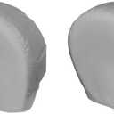 Explore Land Tire Covers 2 Pack - Tough Tire Wheel Protector for Truck, SUV, Trailer, Camper, RV - Universal Fits Tire Diameters 29-31.75 inches, Charcoal