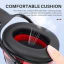 32dB Ear Muffs Hard Hats,Sound Proof Safety Ear Protection For Construction,Gun Range,Lawn Mowing