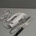 Electric Knife for Meat Slicing, Turkey, Carving Meat, Bread & More | Ergonomic Handle + 2 Carving Reciprocating Stainless Steel Blades and Serving Fork Included, 6 Foot Cord