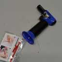 Sondiko Butane Torch with Fuel Gauge S907, Refillable Soldering Torch Lighter with Adjustable Flame for Welding, Resin Art, Industrial, Blue & Black(Butane Gas Not Included) (Blue & Black)