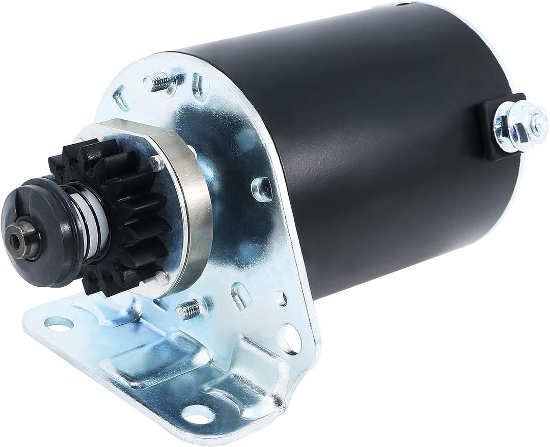 5742N New Starter 16 Teeth Compatible with Briggs & Stratton Starter 1972-2006 7-22HP, 41022003 497595 497594 391423 390838 392749 394805 491766 693054 SBS0001 AM122337 AM39137 LG497595 SM01965
