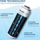 Pureline Filter Replacement for Elkay® 51300C, (NO CHIP) Compatible with Elkay® ezH2O and Halsey Taylor® Bottle Filling Station (2 Pack)