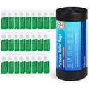 Siewl 25 Portable Camping Toilet Bags with Poo Gel Set, Biodegradable Compostable Thickened for 5 Gallon Bucket Toilet Portable Toilet Absorbent Gel Powder