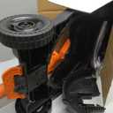 BLACK+DECKER Electric Lawn Mower, Weed Eater and Edger 3-in-1 Combo, Corded 12-Inch 6.5 Amp Electric Weed Wacker and Compact Push Mower (BESTA512CM)