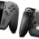 Luck&Link Controller Grip For Rog Xbox Ally/X, Textured Skin kit,Anti-Skid Sweat-Absorbent Controllers Handle Grips, Buttons,Triggers,D-pad (Ultra - Obsidian Black)