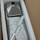 CGOLDENWALL 1500W Commercial Automatic Oil Press Machine Industrial Oil pressing machine Nuts Seeds Oil Presser Pressing Machine Cold Hot Press All Stainless Steel High Oil Extractor CE (Silver, 110V)