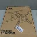 Mounting Dream Ultra Slim Full Motion TV Wall Mount, Low Profile Articulating TV Mount for 26 to 75 Inch TVs - Smooth Extension, Swivel, Tilt, Fits 16" Studs, Max VESA 400x400mm, Holds 88lbs