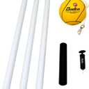 Baden School Quality Tetherball Set - Soft-Touch Tetherball Ball and Rope