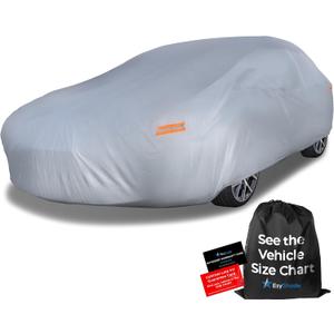 EzyShade 10-Layer Waterproof Sports Car Cover. See Vehicle Size-Chart for Accurate Fit. All Weather Full Outdoor Covers. Corvette Mustang Trans Am Classic Cars Sun Snow Rain. Size C4 (See SizeChart)