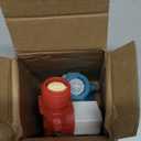 Dusledel W11688994 & W11688995 Washer Cold and Hot Water Inlet Valve Set 1/2 in Threaded NPT Replacement for Whirlp Washing Machine Parts Replace W11486360 W11486361