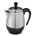 Farberware 4 cups Black/Silver Percolator